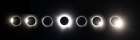 USA, Arkansas, A Composite of the Total Solar Eclipse of April 8, 2024. Stages of Totality Art Print